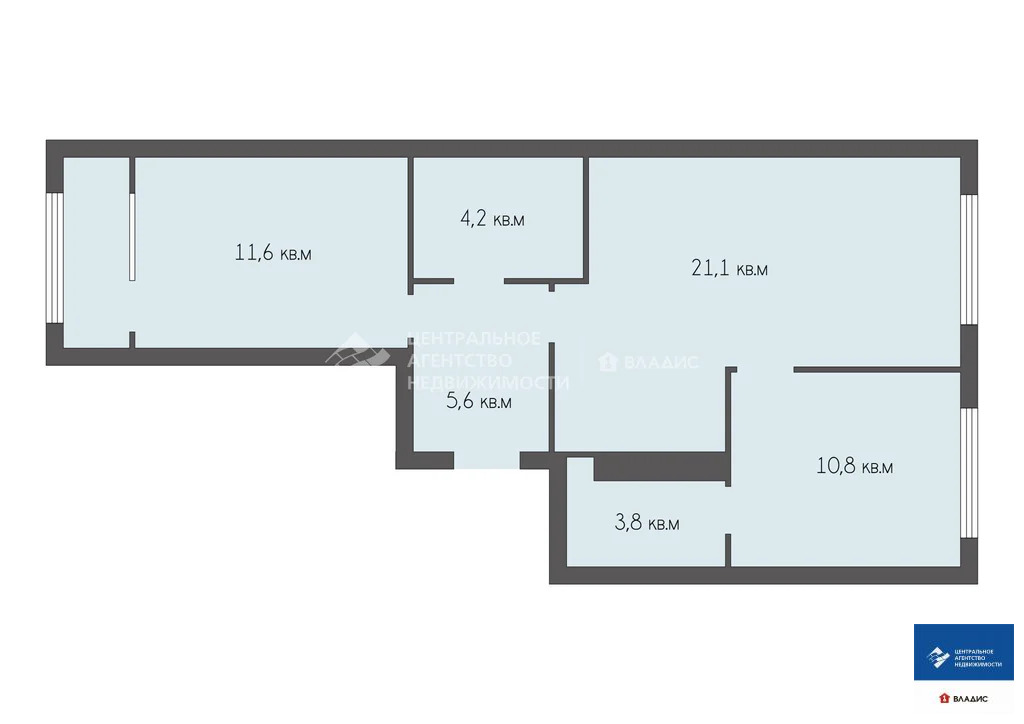 Продажа квартиры, Рязань, улица Александра Полина - Фото 23