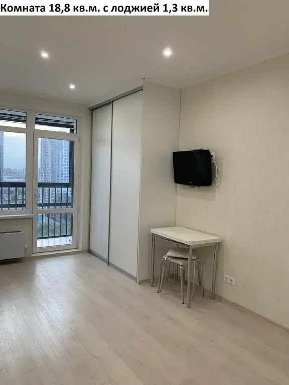 Студия с хорошим ремонтом 27,6 кв.м. - Фото 5