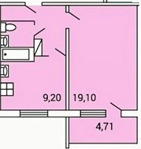 Продается квартира, 42.14 м - Фото 1