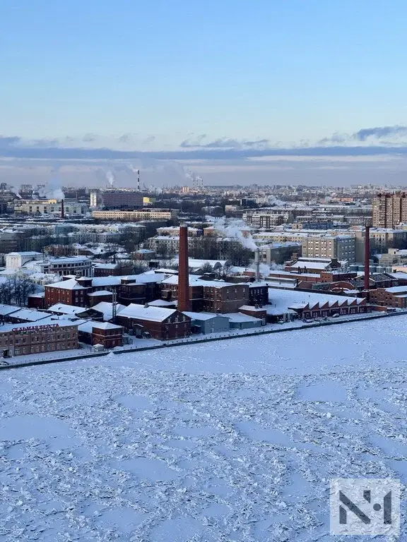 видовая 1-комнатная квартира у Невы - Фото 14