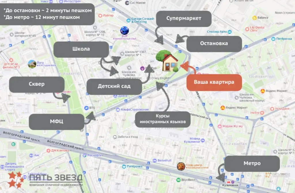 Продается 4-комнатная квартира Окская улица, 5к1. - Фото 40