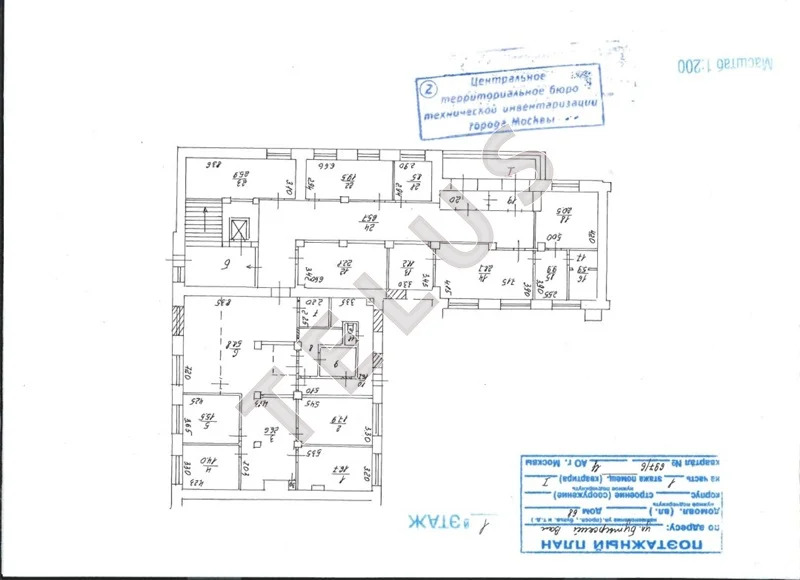 м Новослободская , Бутырский Вал, 3306 м2, Часть здания (ном. объекта: ... - Фото 17