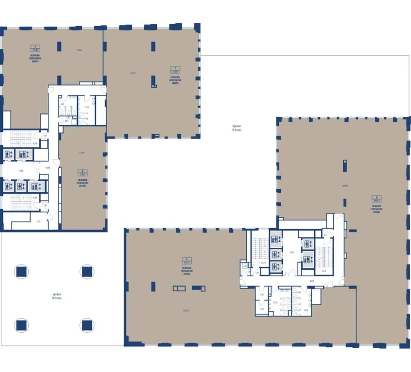 Продажа офиса 437 м2 - Фото 2
