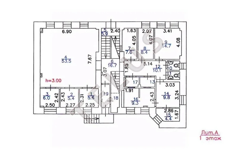 м. Достоевская , ул Образцова 1039.7м2 Здание (ном. объекта: 8035) - Фото 8