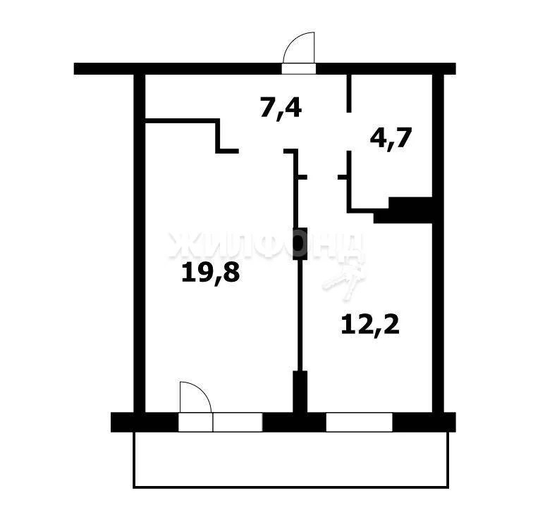 Продажа квартиры, Новосибирск, ул. Бориса Богаткова - Фото 30