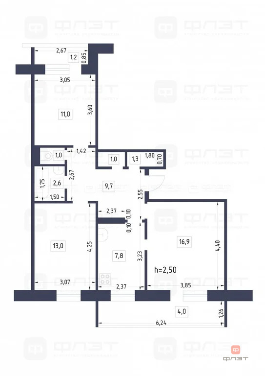 Продажа квартиры, Казань, ул. Рихарда Зорге - Фото 28