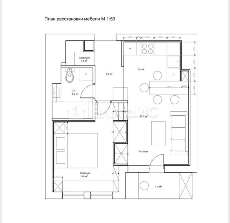 Москва, улица Красных Зорь, д.33А, 2-комнатная квартира на продажу - Фото 50