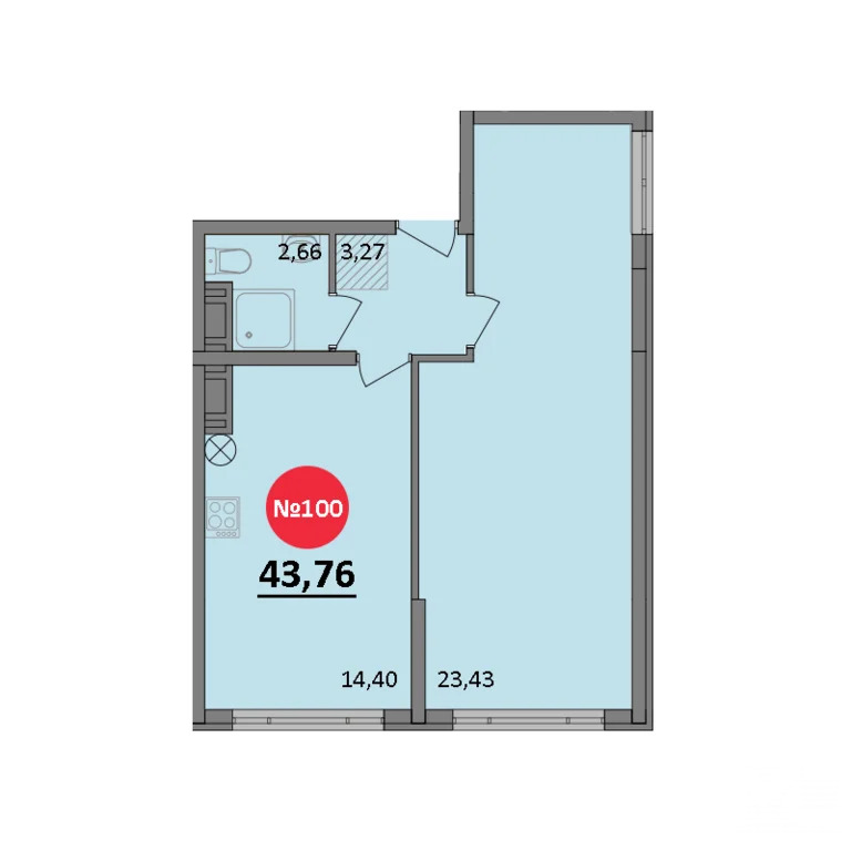 Продажа квартиры в новостройке, Черноморское, Черноморский район, ул. ... - Фото 2