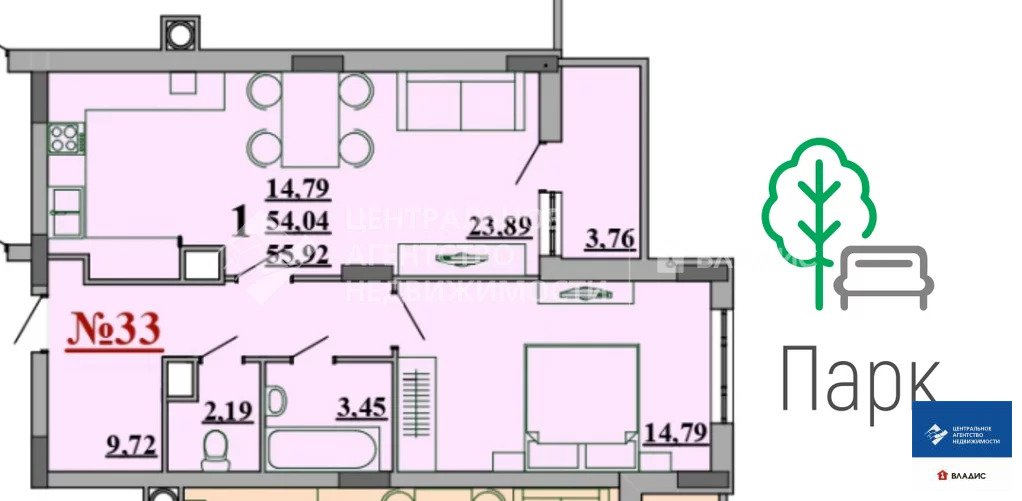 Продажа квартиры в новостройке, Рязань, микрорайон Октябрьский городок - Фото 6