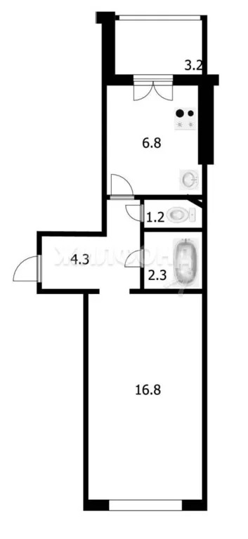 Продажа квартиры, Новосибирск, ул. Селезнева - Фото 7