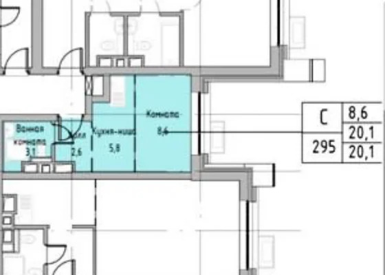 Продам однокомнатную (1-комн.) квартиру, Серебрякова проезд, 11к2, ... - Фото 7