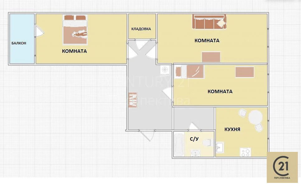 Продажа квартиры, Ферганский проезд - Фото 3