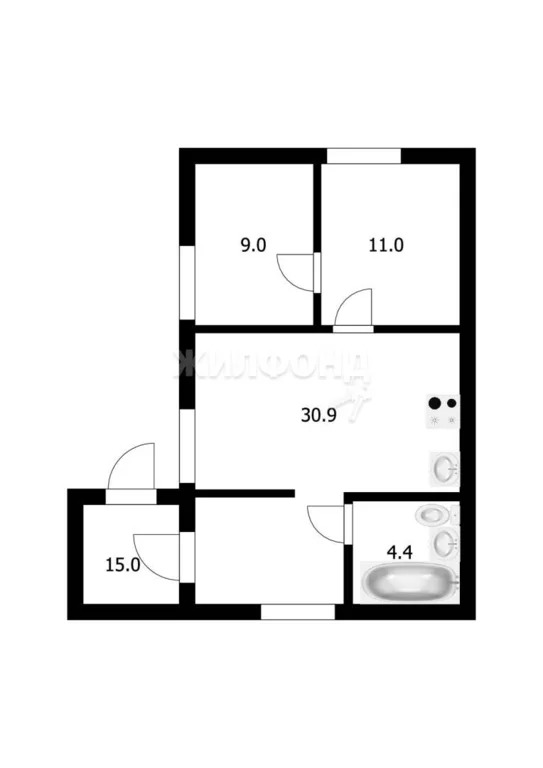 Продажа квартиры, Новосибирск, Рубежная - Фото 9