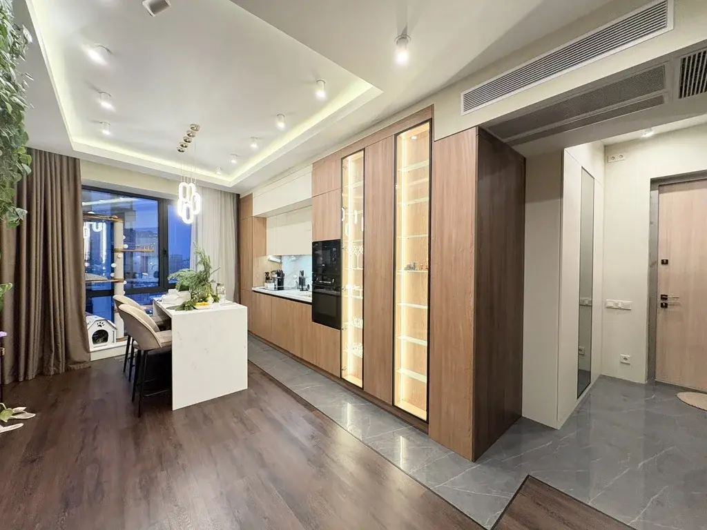 Аренда Евротрехкомнатной квартиры в ЖК Wellton Towers - Фото 1