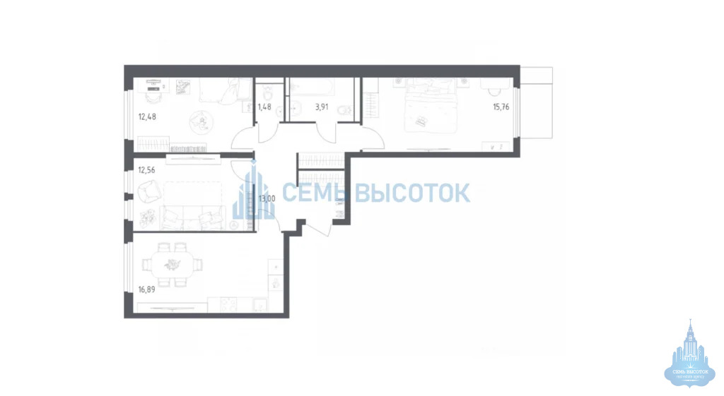 Продажа квартиры, Алхимовская ул. - Фото 1