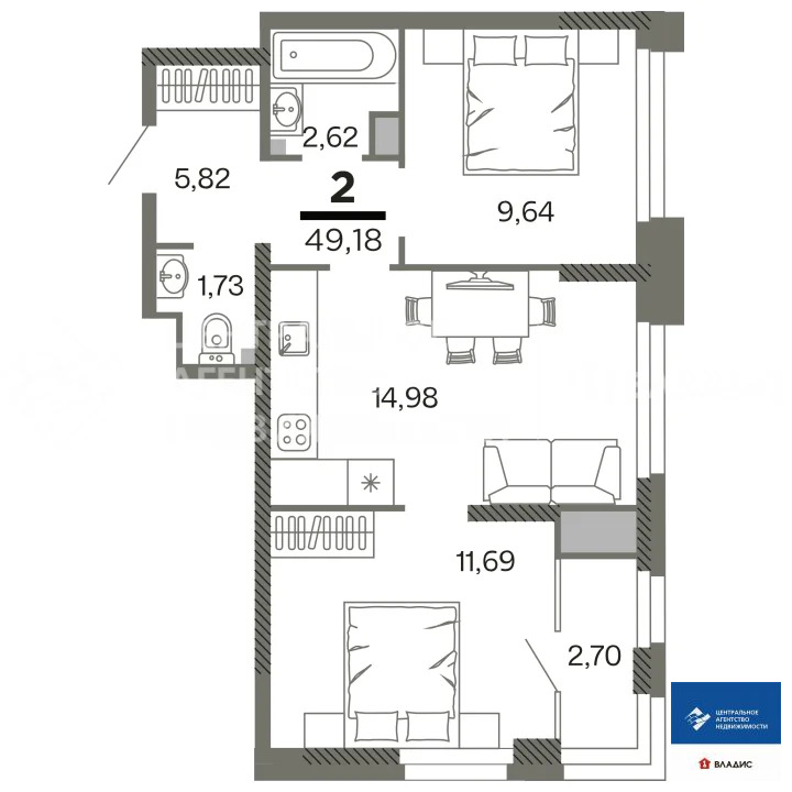 Продажа квартиры в новостройке, Рязань, микрорайон Олимпийский городок - Фото 3