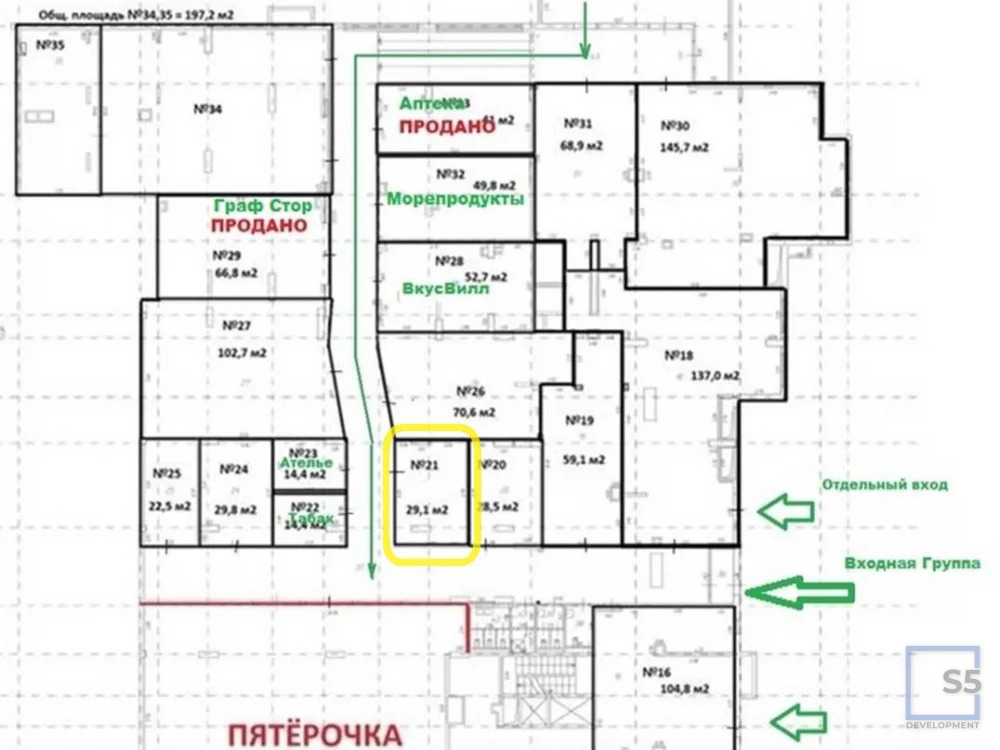 Продажа торгового помещения, ул. Барвихинская - Фото 7