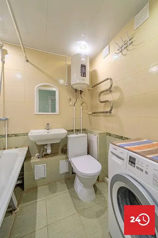 1к квартира с хорошим ремонтом по проспекту Строителей 56! - Фото 12