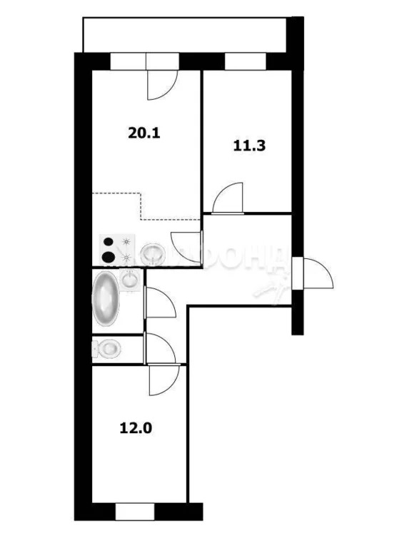 Продажа квартиры, Новосибирск, ул. Междуреченская - Фото 15