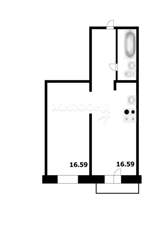 Продажа квартиры, Новосибирск, Татьяны Снежиной - Фото 3