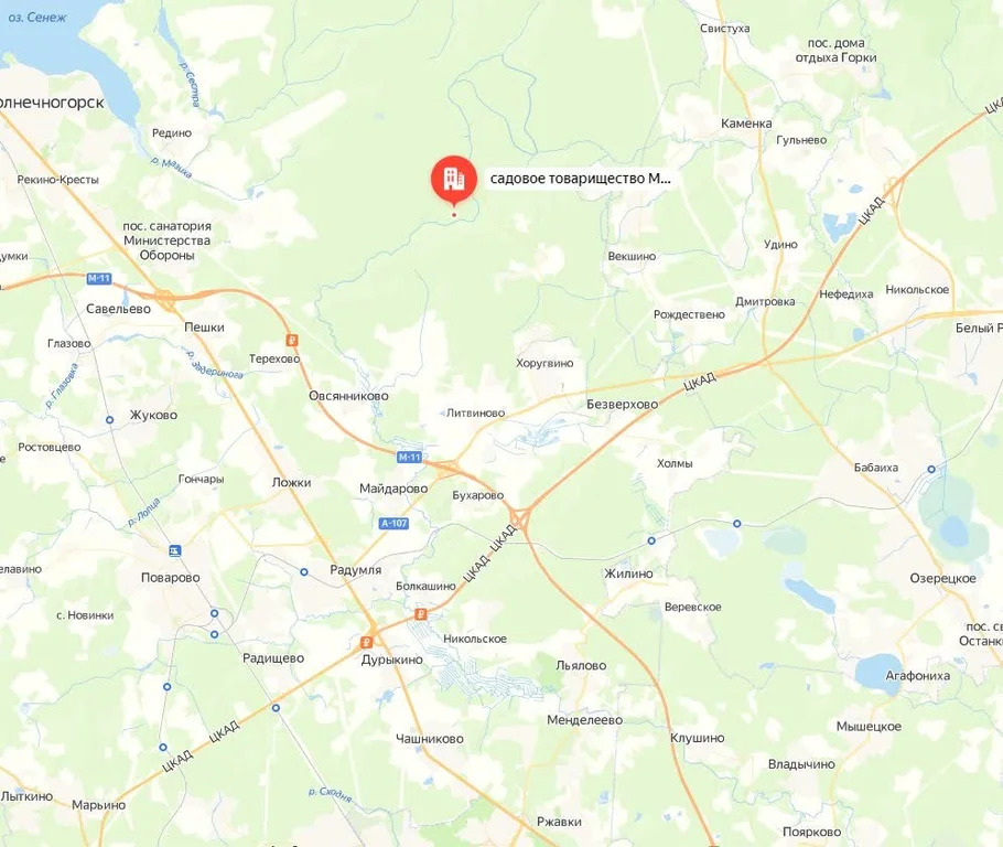 Продажа участка, Солнечногорский район, садовое товарищество ... - Фото 2