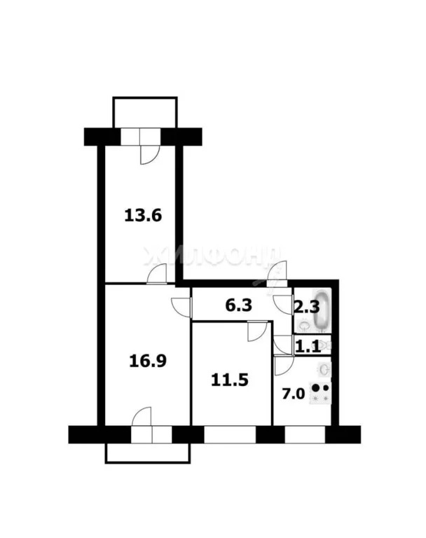 Продажа квартиры, Новосибирск, ул. Ученическая - Фото 7