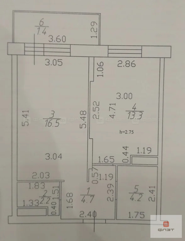 Продажа квартиры, Казань, ул. Сибгата Хакима - Фото 11