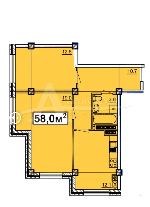 Продажа квартиры, Железноводск, ул. Проскурина - Фото 1
