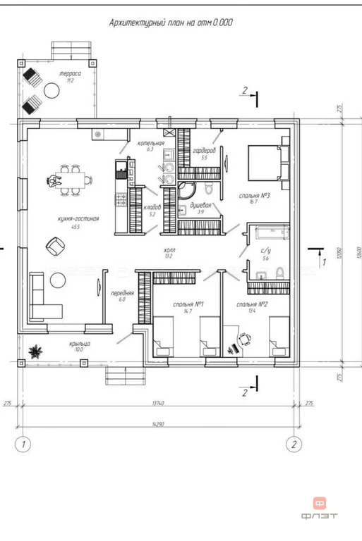 Продажа дома, Столбище, Лаишевский район, ул. Василия Качалова - Фото 7