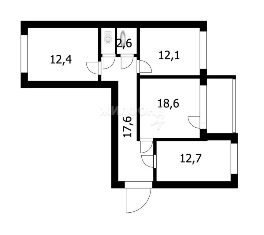 Продажа квартиры, Новосибирск, Виктора Уса - Фото 17