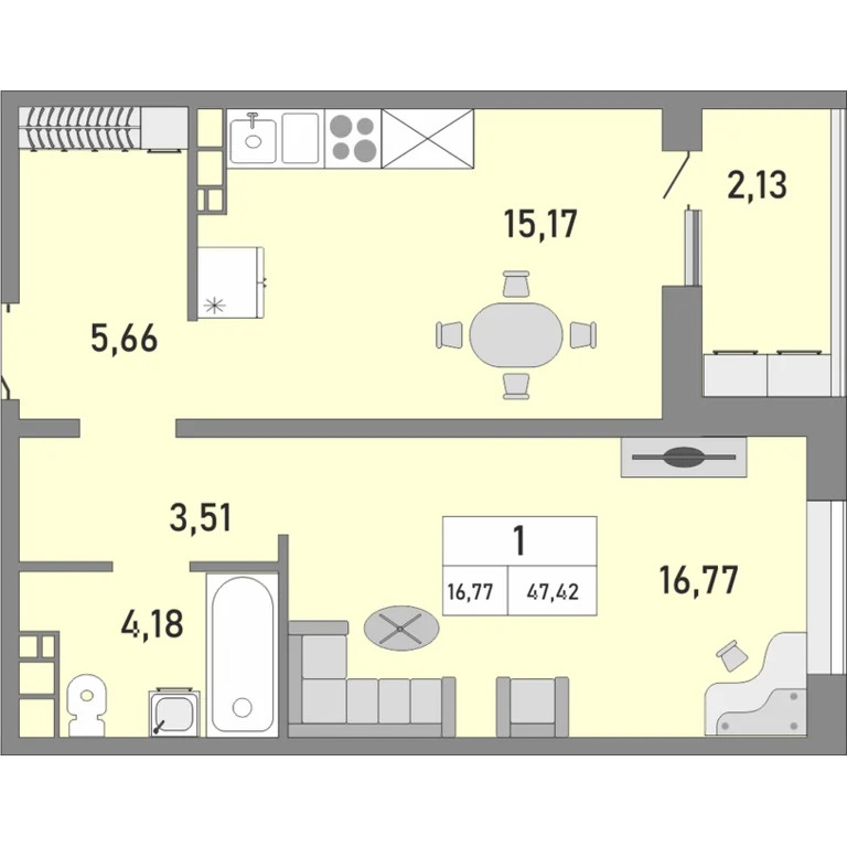 Продажа квартиры, Оренбург, ул. Юркина - Фото 13