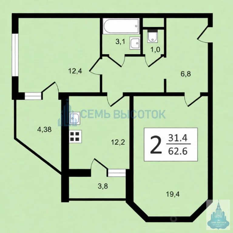 Продажа квартиры, ул. Спортивная - Фото 0