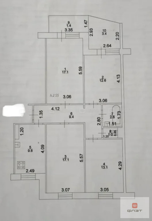 Продажа квартиры, Казань, ул. Четаева - Фото 38