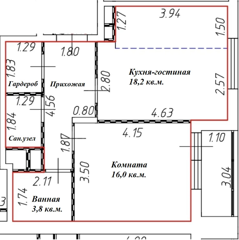 Продажа 1-комн. кв-ры, МО, Красногорск, Золотая аллея, д. 2 - Фото 36