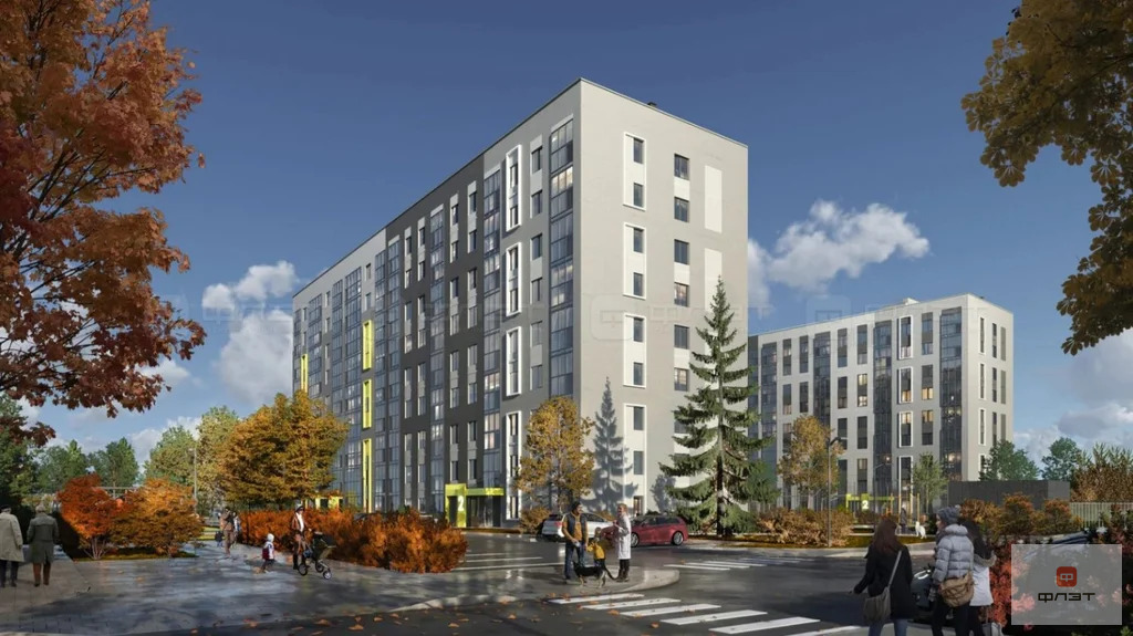 Продажа квартиры в новостройке, Новая Тура, Зеленодольский район, ул. ... - Фото 0