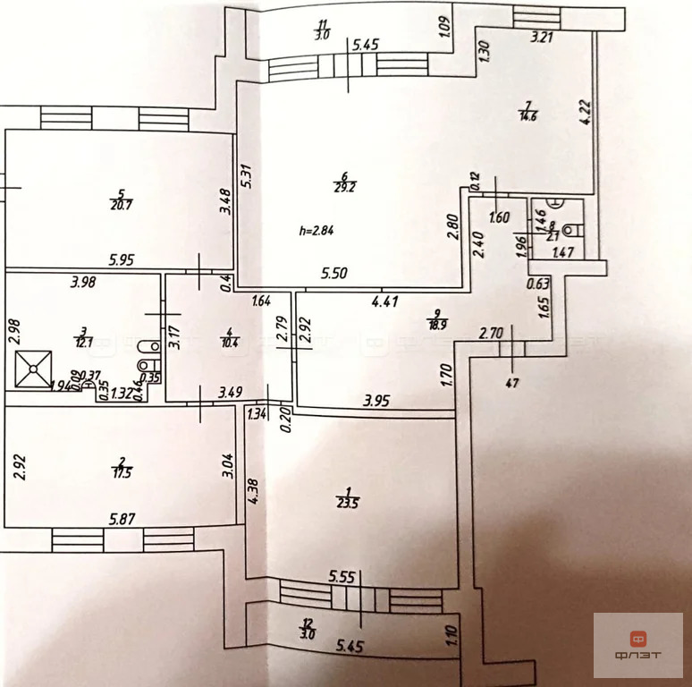 Продажа квартиры, Казань, ул. Кул Гали - Фото 50
