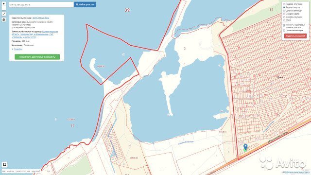 Снт мечта карта участков