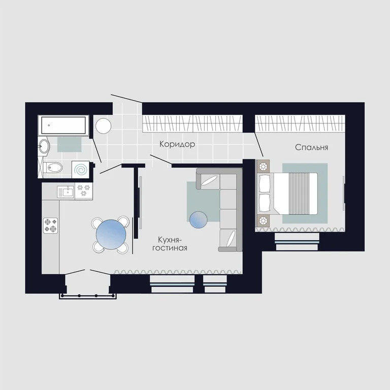 Продажа квартиры в новостройке, Пригородный, Оренбургский район, ул. ... - Фото 12