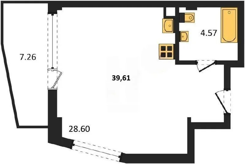 Продажа квартиры в новостройке, Севастополь, ул. Летчиков - Фото 1