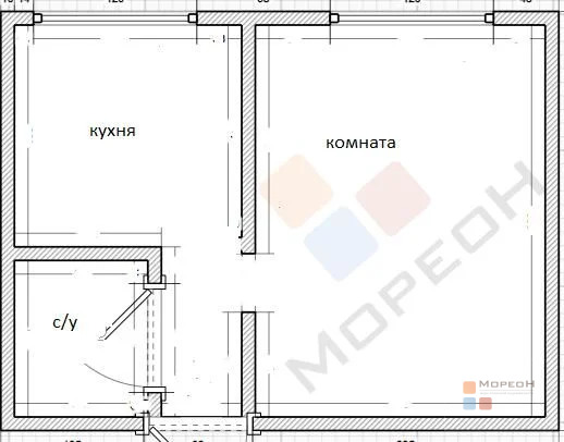 1-я квартира, 36.40 кв.м, 3/4 этаж, ЧМР, Уральская ул, 4150000.00 ... - Фото 18