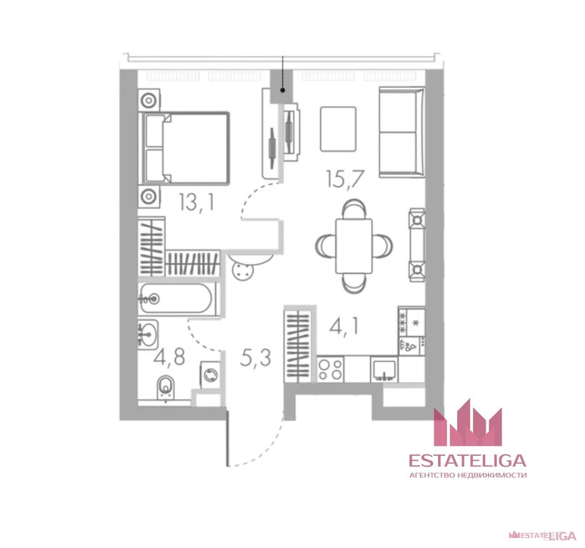 Продажа квартиры в новостройке, Кутузовский проезд - Фото 1