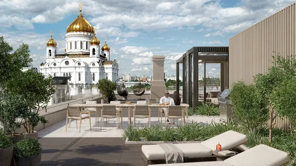Продаётся видовой пентхаус в центре Москвы - Фото 11