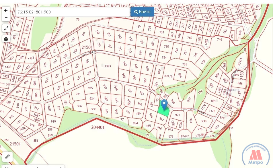 Кадастровая карта ярославской области тутаевский район п константиновский