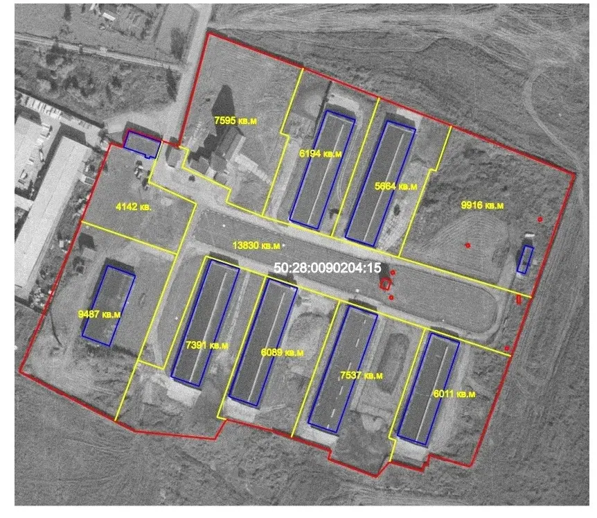 Здания 12 000 м2 на 8,4 Га в 35 км от МКАД по Каширскому шоссе - Фото 1