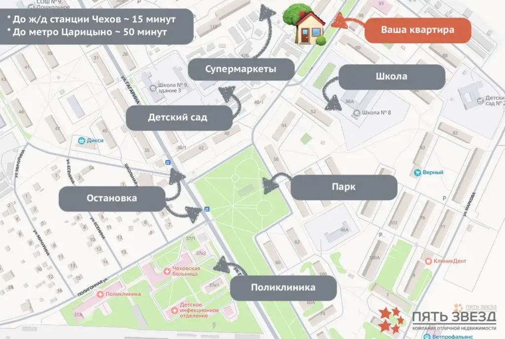 Продается 1-комнатная квартира, ул. Гагарина, 104 - Фото 18