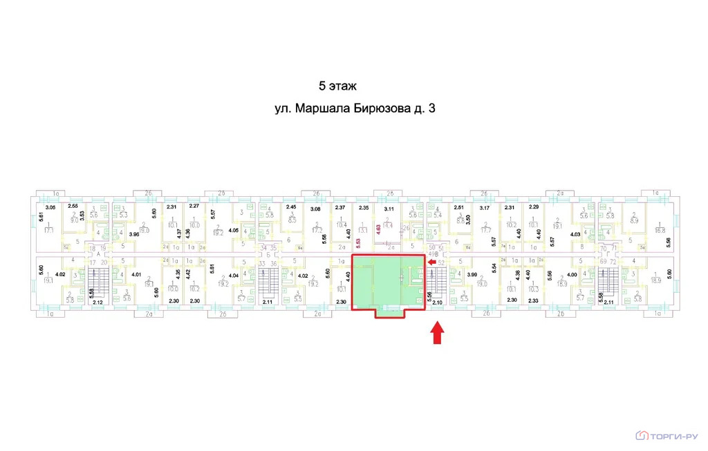 Продажа квартиры, ул. Маршала Бирюзова - Фото 5