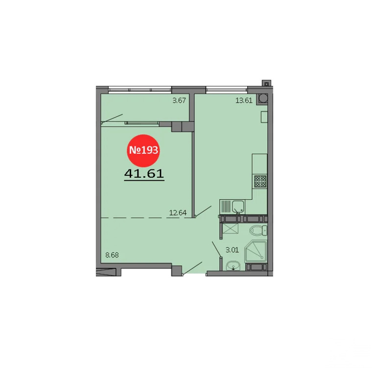 Продажа квартиры в новостройке, Белоглинка, Симферопольский район, ... - Фото 2