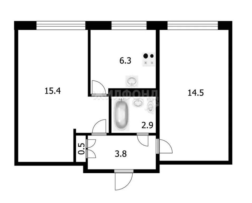 Продажа квартиры, Новосибирск, ул. Столетова - Фото 16