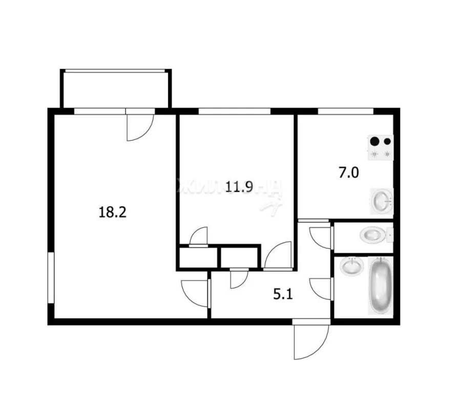 Продажа квартиры, Новосибирск, ул. Зорге - Фото 4