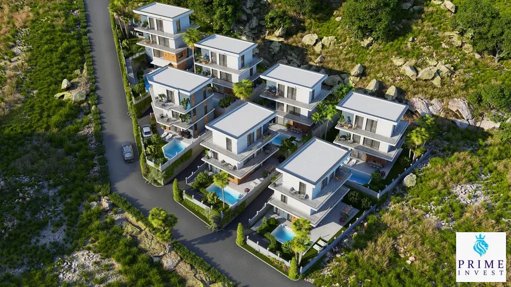Современные виллы с собственным бассейном и видами на море в Аланье - Фото 2